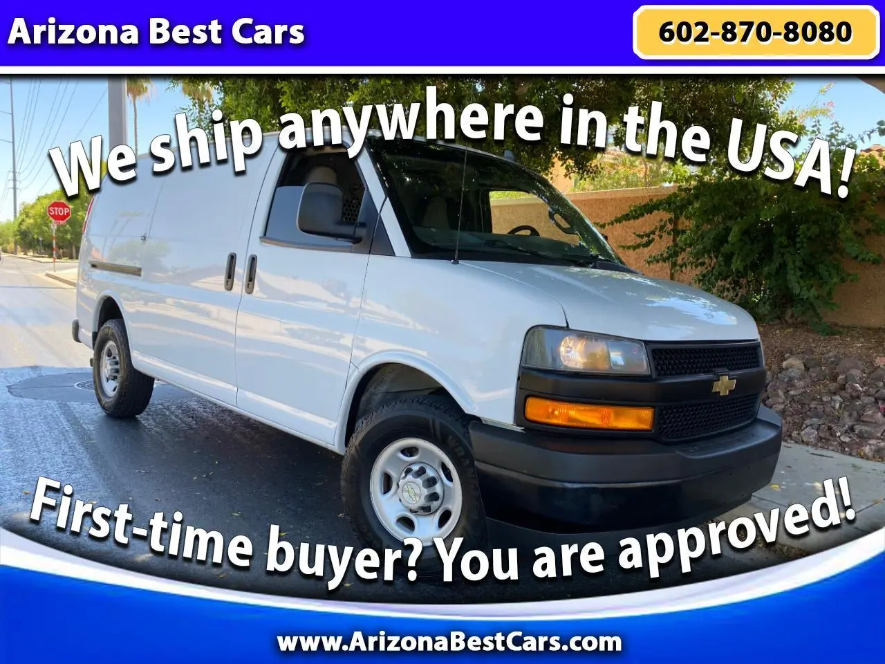 2022 Used Chevrolet Express Cargo Van RWD 2500 135" image 1
