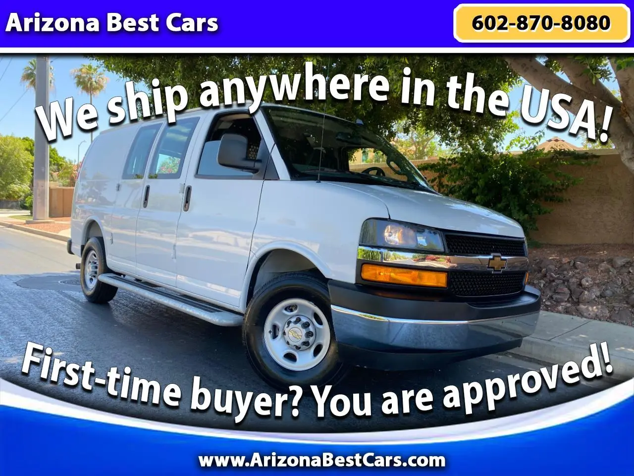 2025 Used Chevrolet Express Cargo Van RWD 2500 135" image 1