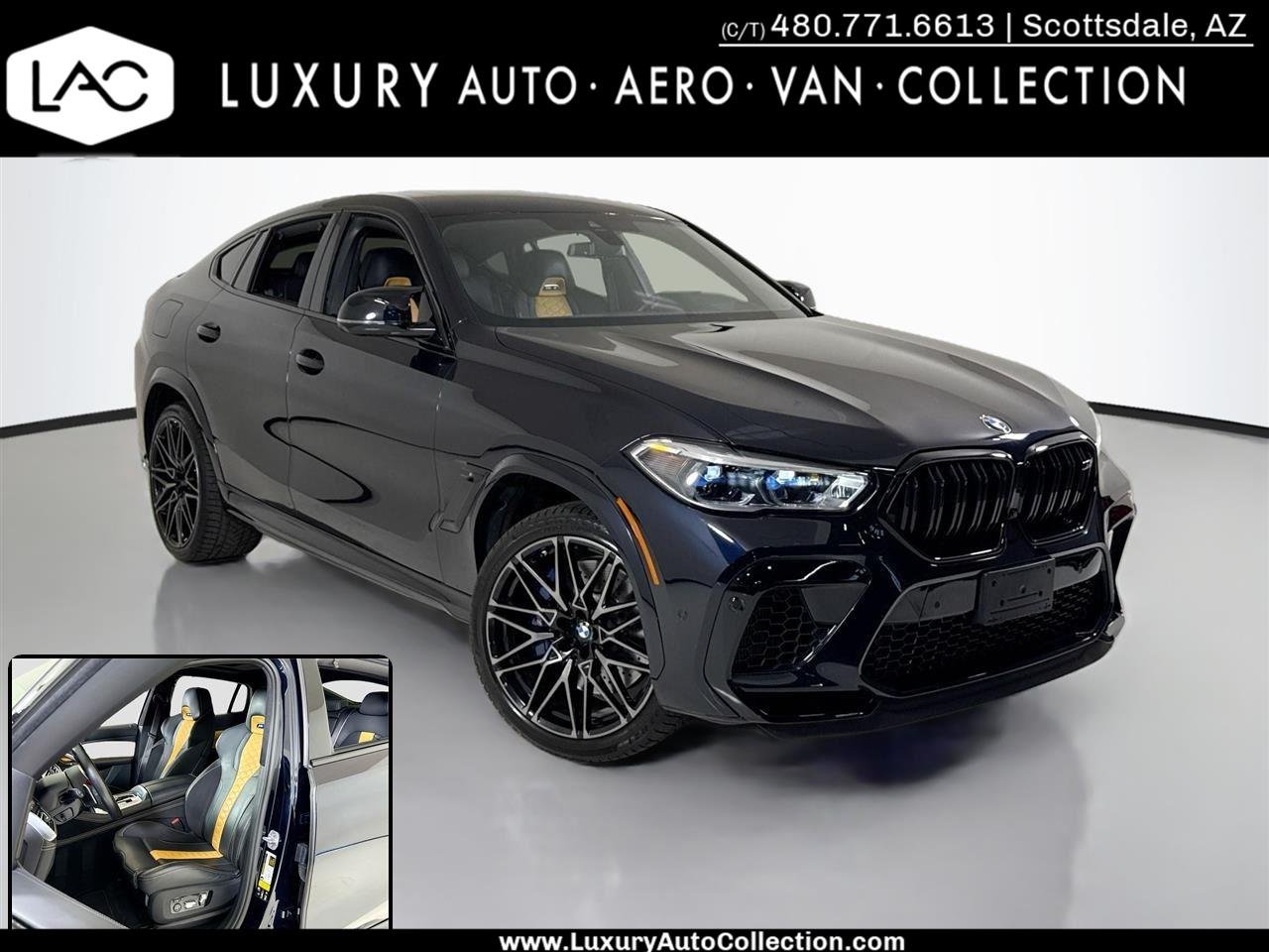 2021 Used BMW X6 M Competition | Executive Pkg | Massage Seats image 1