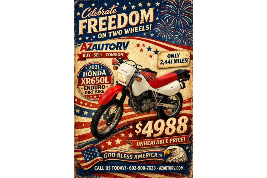 2021 Used Honda XR650L