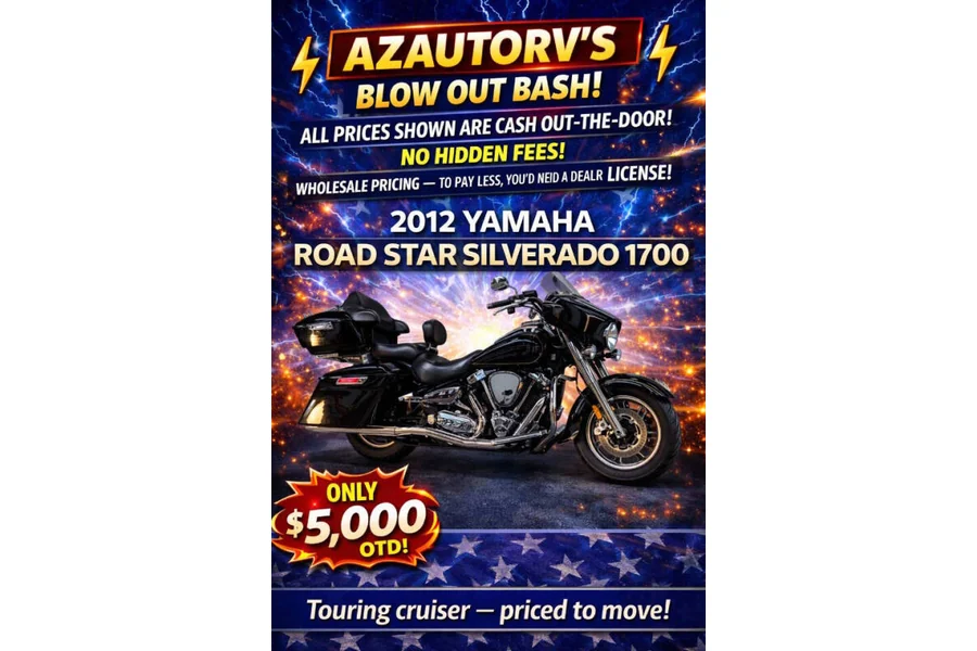 2012 Used Yamaha Road Star Touring