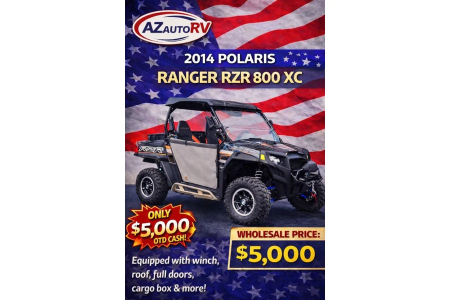 2014 Used Polaris RANGER RZR 800 trail