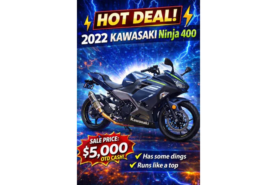 2022 Kawasaki Ninja 400