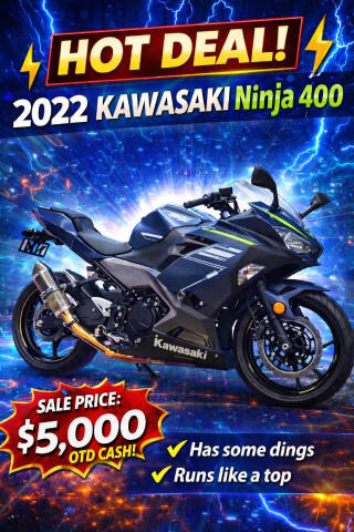 2022 Kawasaki Ninja 400 image 1