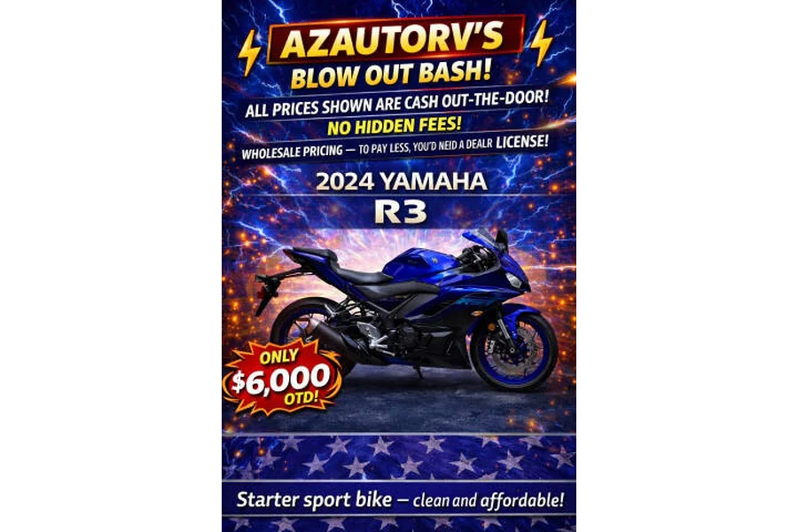 2024 Yamaha YZF-R3